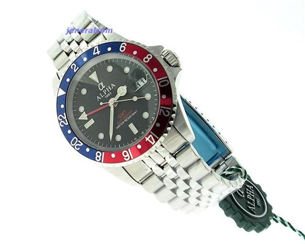 Orologio Alpha Automatico Perpetual Date GMT Master II