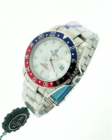 Orologio Alpha Automatico Perpetual Date GMT Master II