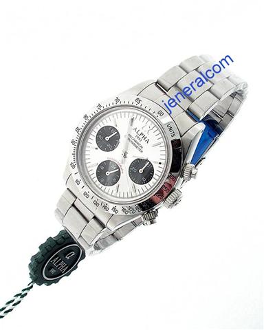 Orologio ALPHA Cronografo Carica Manuale (Style Day-tona Paul Newman)