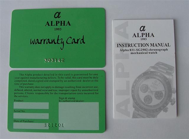 Orologio ALPHA Seamaster automatico Edizione limitata 