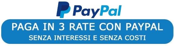 Paga in 3 Rate con PayPal
