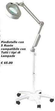 Lampada da banco orafo orologiao tre tubi neon 