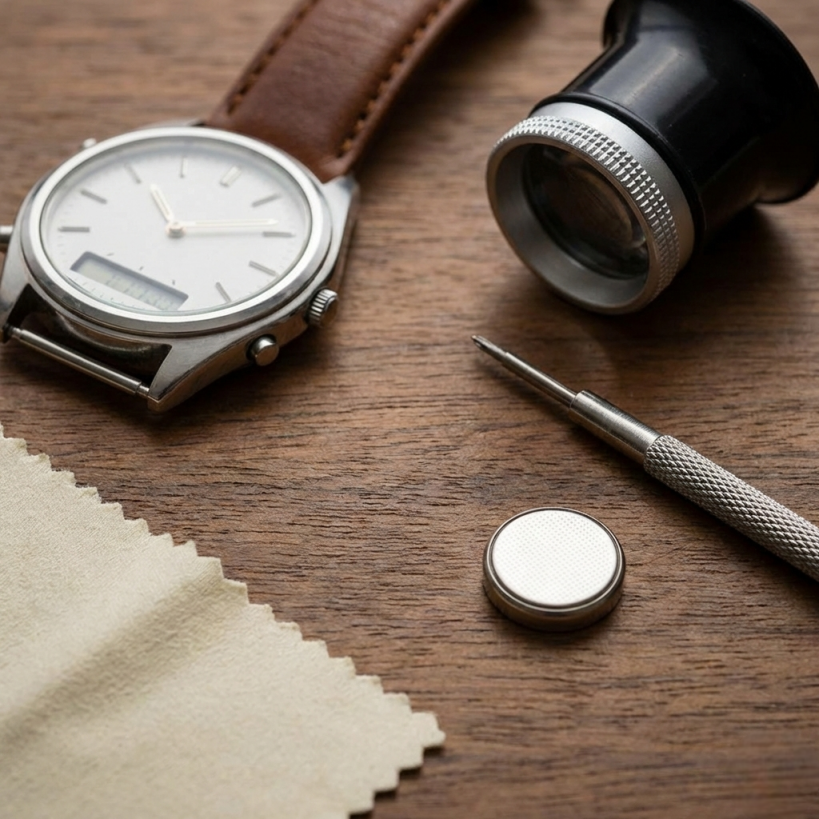 Manutenzione Orologi al Quarzo