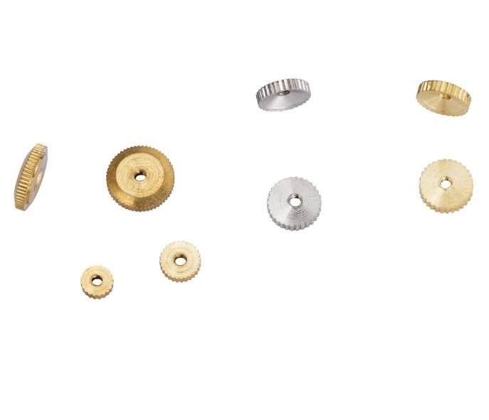 Dado in Ottone e Acciaio per Fissaggio Lancetta dei Minuti negli Orologi Dado in Ottone e Acciaio per Fissaggio Lancetta dei Minuti negli Orologi