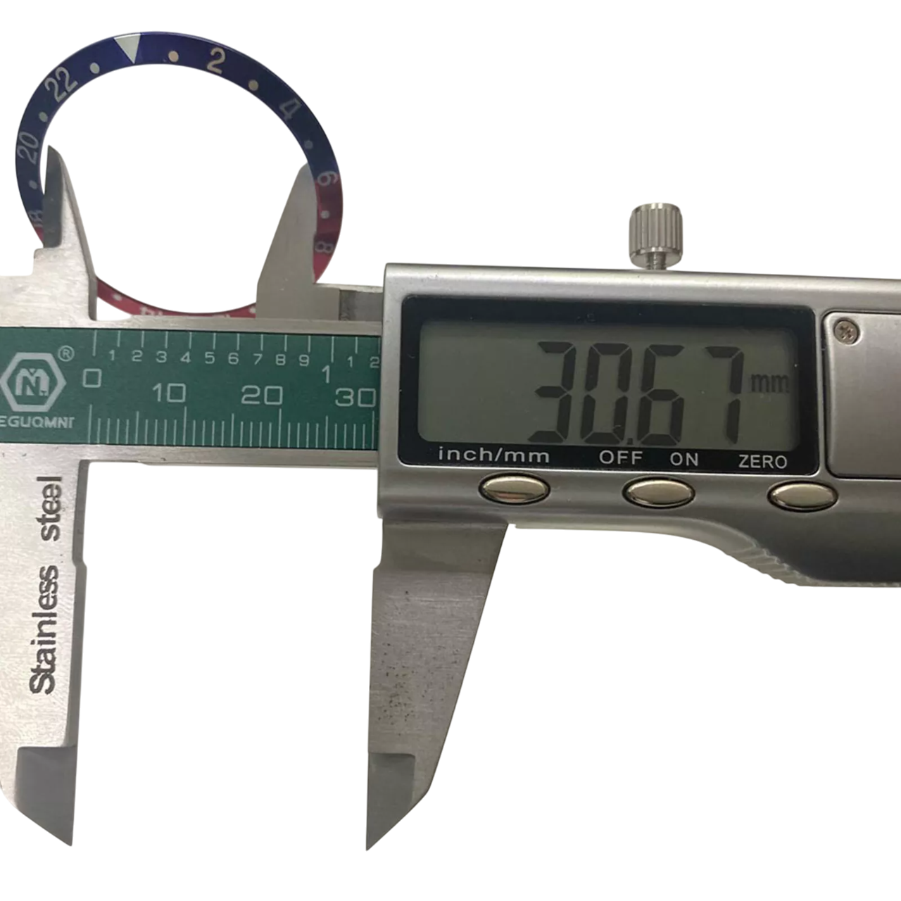 Inserto Speciale per Rolex Submariner colore Verde con vetro Esalite diametro mm 36.5 x 30.6