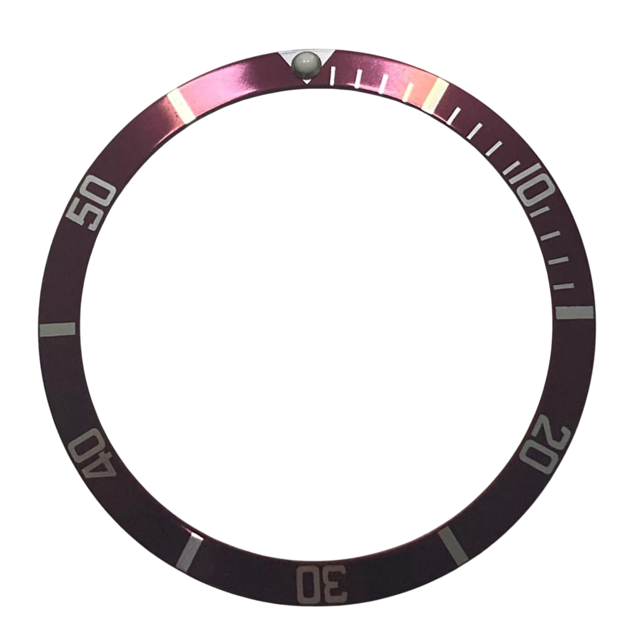 Inserto Speciale per Rolex Submariner colore Rosso mm 36.5 x 30.6 Inserto Speciale per Rolex Submariner colore Rosso mm 36.5 x 30.6