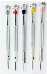 Cacciaviti Orologiaio di Precisione kit di 5 Pezzi da 0.80 a 1.60 mm