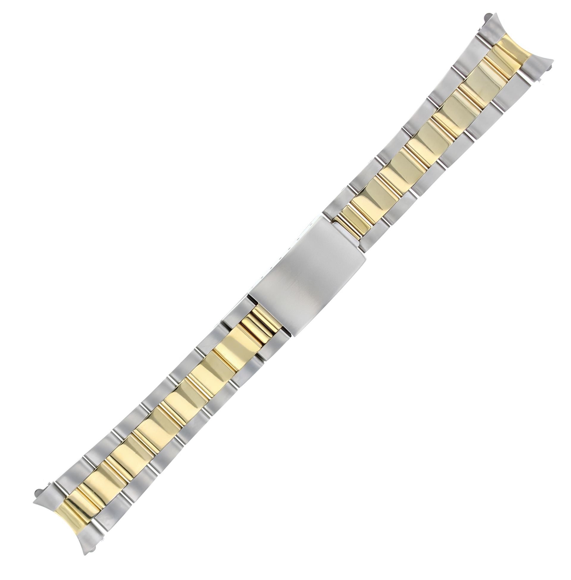 Bracciale orologio rolex bi colore modello Oyster Jeneralcom