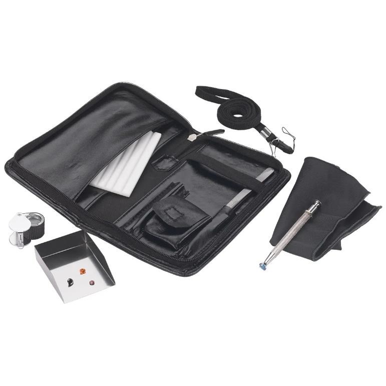 Astuccio gemmologico per analizzare diamanti e gemme Astuccio gemmologico per analizzare diamanti e gemme