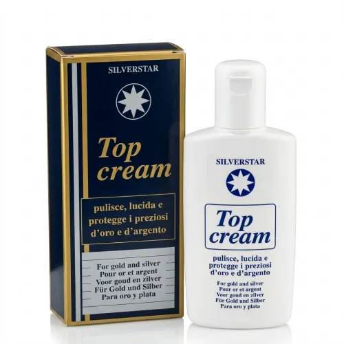 Top cream pulisce lucida e protegge preziosi in oro e argento disossidante
