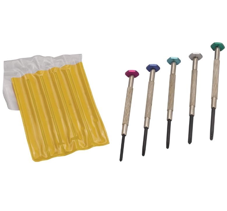 Assortimento 5 cacciaviti per orologi a Stella Philips  Assortimento 5 cacciaviti per orologi a Stella Philips