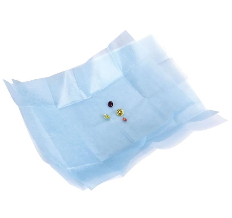 Cartine Blu per Diamanti - Eleganza e Protezione per i Tuoi Preziosi