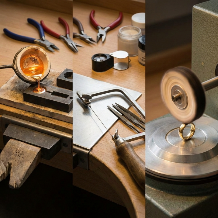 Attrezzatura Orafa: Dal Metallo Grezzo al Gioiello