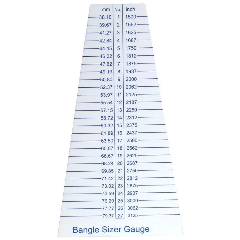 Calibro per la Misurazione dei Bracciali Rigidi - Precisione in mm e Pollici Calibro per la Misurazione dei Bracciali Rigidi - Precisione in mm e Pollici