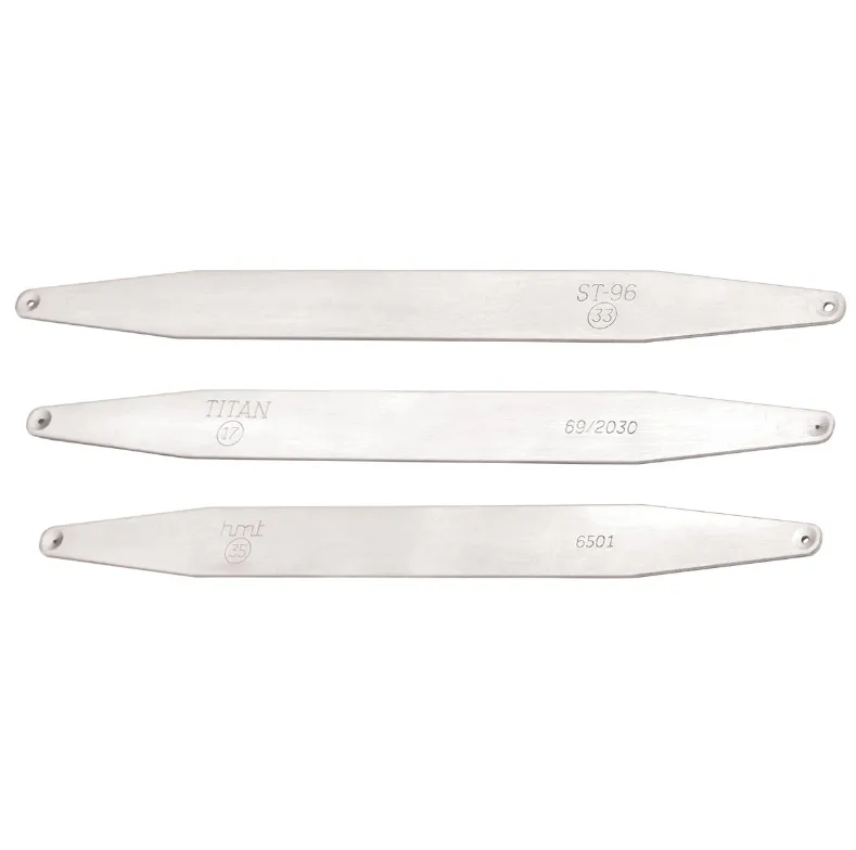 Set 3 Leve Calibrate per Installazione Lancette Orologio