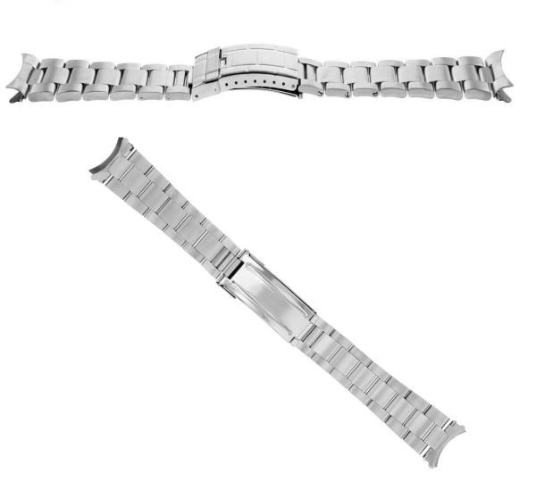 Bracciale per orologio Rolex Oyster Acciaio satinato 19 mm.
