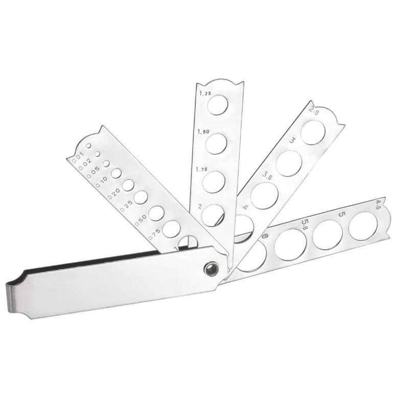 Calibro per diamanti con 4 braccia da 0,01 a 6 ct. Calibro per diamanti con 4 braccia da 0,01 a 6 ct.