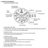 Movimento al Quarzo Citizen Miyota OS20, OS-20