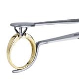 Pinzetta a Molla per Saldatura del Gambo e Castone Anelli