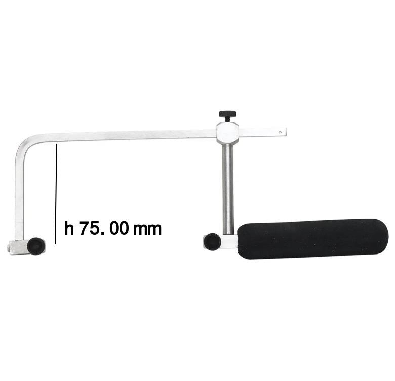Seghetto Gioiellieri Swiss Style h 75.00 mm Precisione e Controllo per i tuoi Lavori Seghetto Gioiellieri Swiss Style h 75.00 mm Precisione e Controllo per i tuoi Lavori