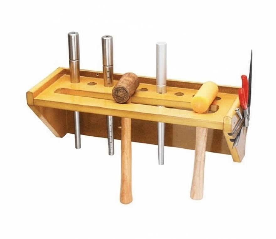 Mensola per banco orafo, porta attrezzi 