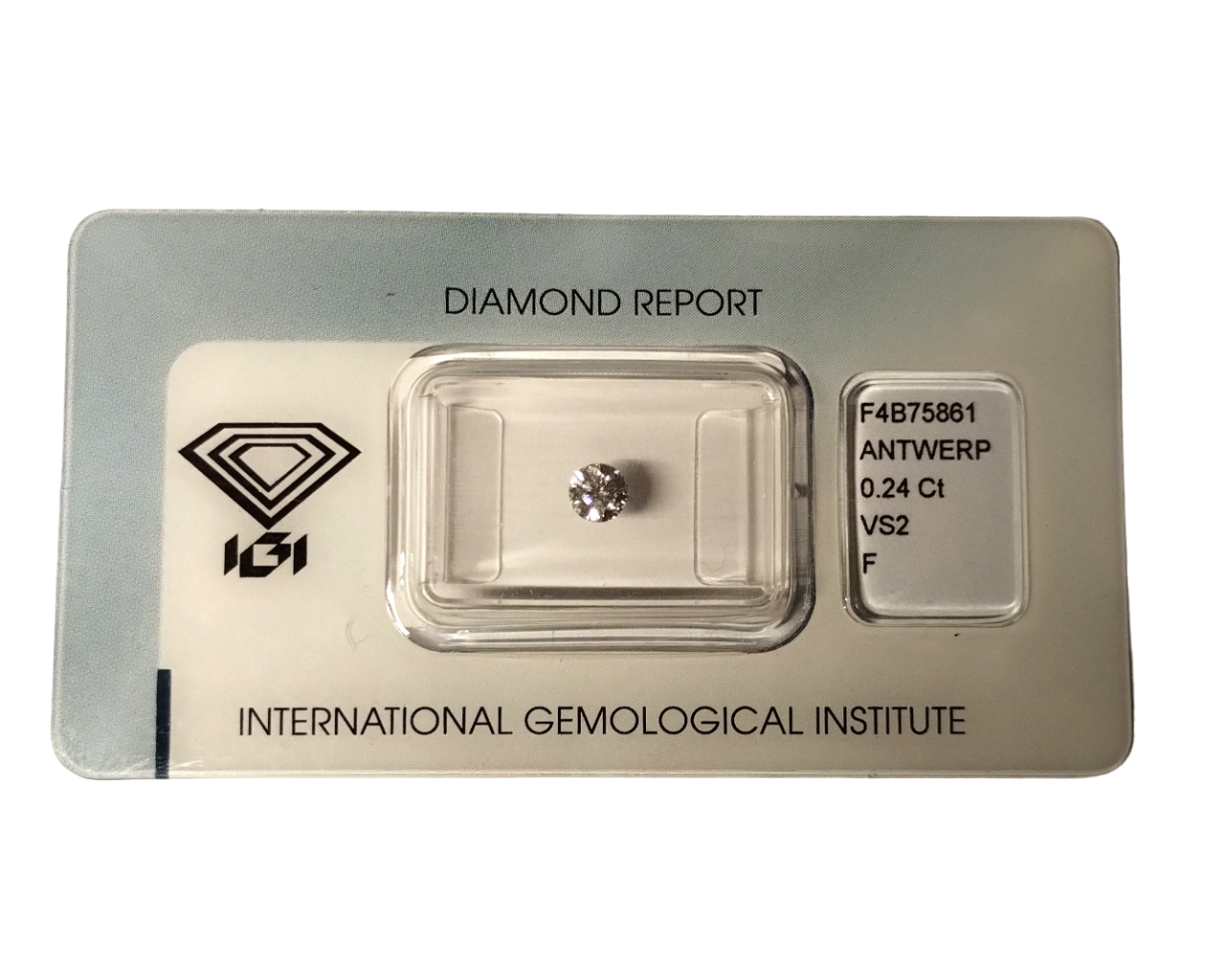 Diamante 0.24 carati prezzo discount