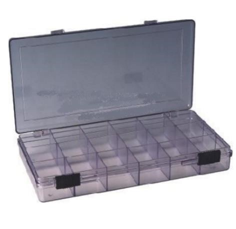 Scatola fornitura orologi 18 compartimenti quadrati  Scatola fornitura orologi 18 compartimenti quadrati