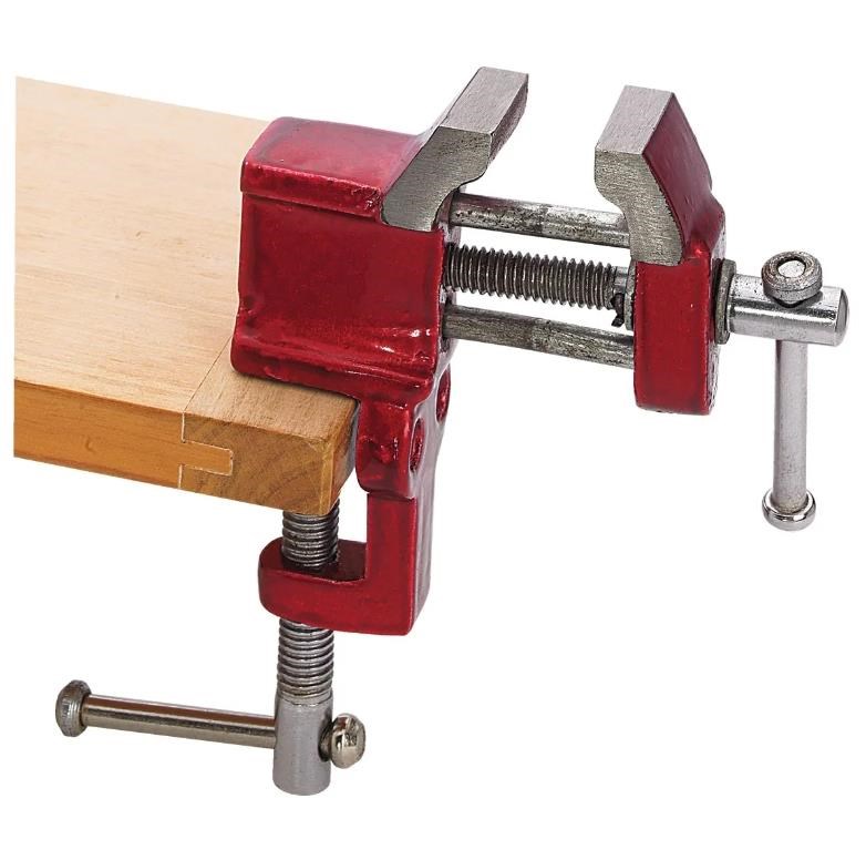 Morsa da banco con fissaggio regolabile al banco  Morsa da banco con fissaggio regolabile al banco