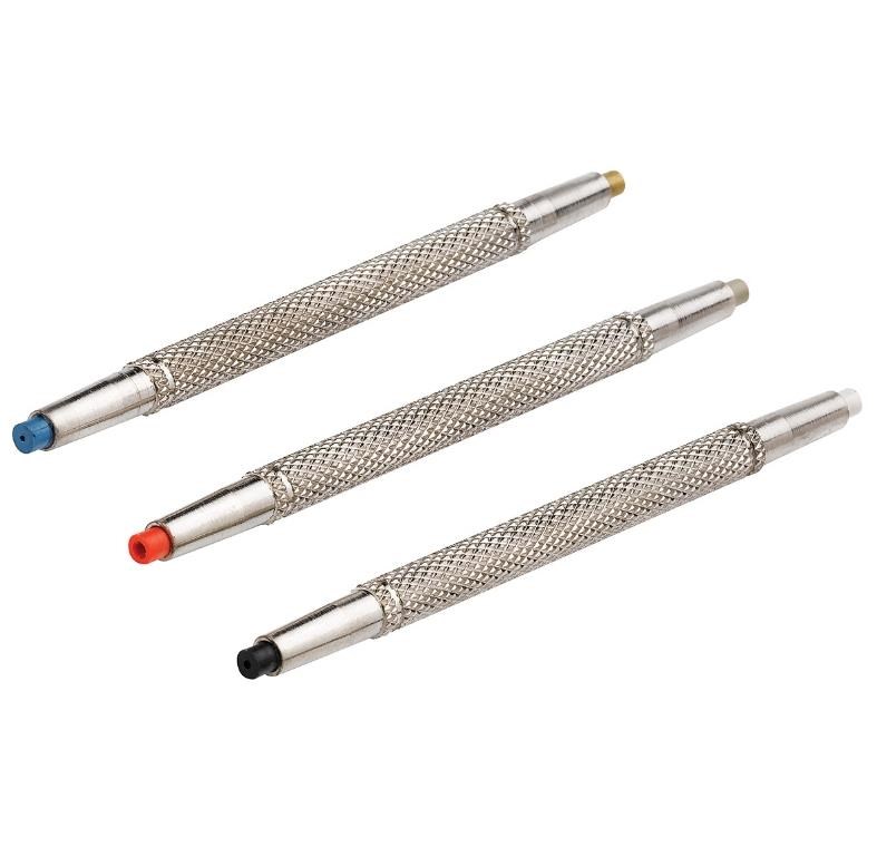 Set di tre pressa sfere per applicare le lancette agli orologi Set di tre pressa sfere per applicare le lancette agli orologi