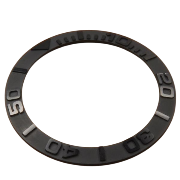 Lunetta Inserto Ceramica Nera Rolex Yacth-Master e Sea Dweller Diametro mm 38.00 Lunetta Inserto Ceramica Nera Rolex Yacth-Master e Sea Dweller Diametro mm 38.00