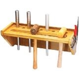 Mensola per banco orafo, porta attrezzi  Mensola per banco orafo, porta attrezzi