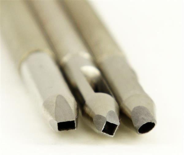 2x5mm non-brand Forma Ovale Fustella Perforatrice Cinturino per Orologio Guarnizione per Cinturino Strumento in Pelle Cava 