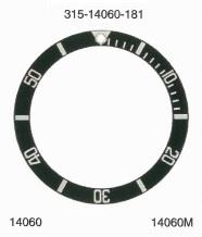 Lunetta per Rolex 14060 14060M Submariner Nera Jeneralcom